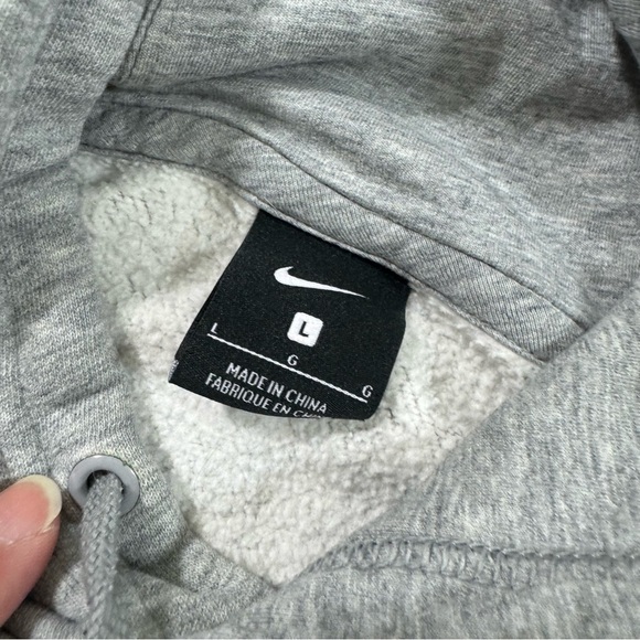 Nike Ohio State Buckeyes Hoodie Sweatshirt NCAA Grey - Picture 3 of 8